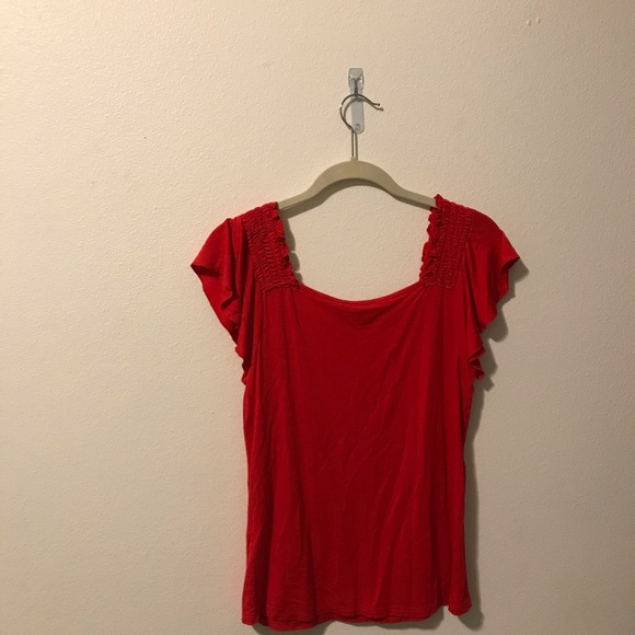 Fun, red blouse - Picture 3 of 3